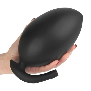 Go Out Silicone Inflated Super Big Anal Plug Dildo Pump Butt Plug Anal Dilator Prostate Massage Anus Extender Dilatador Sex Toys 2