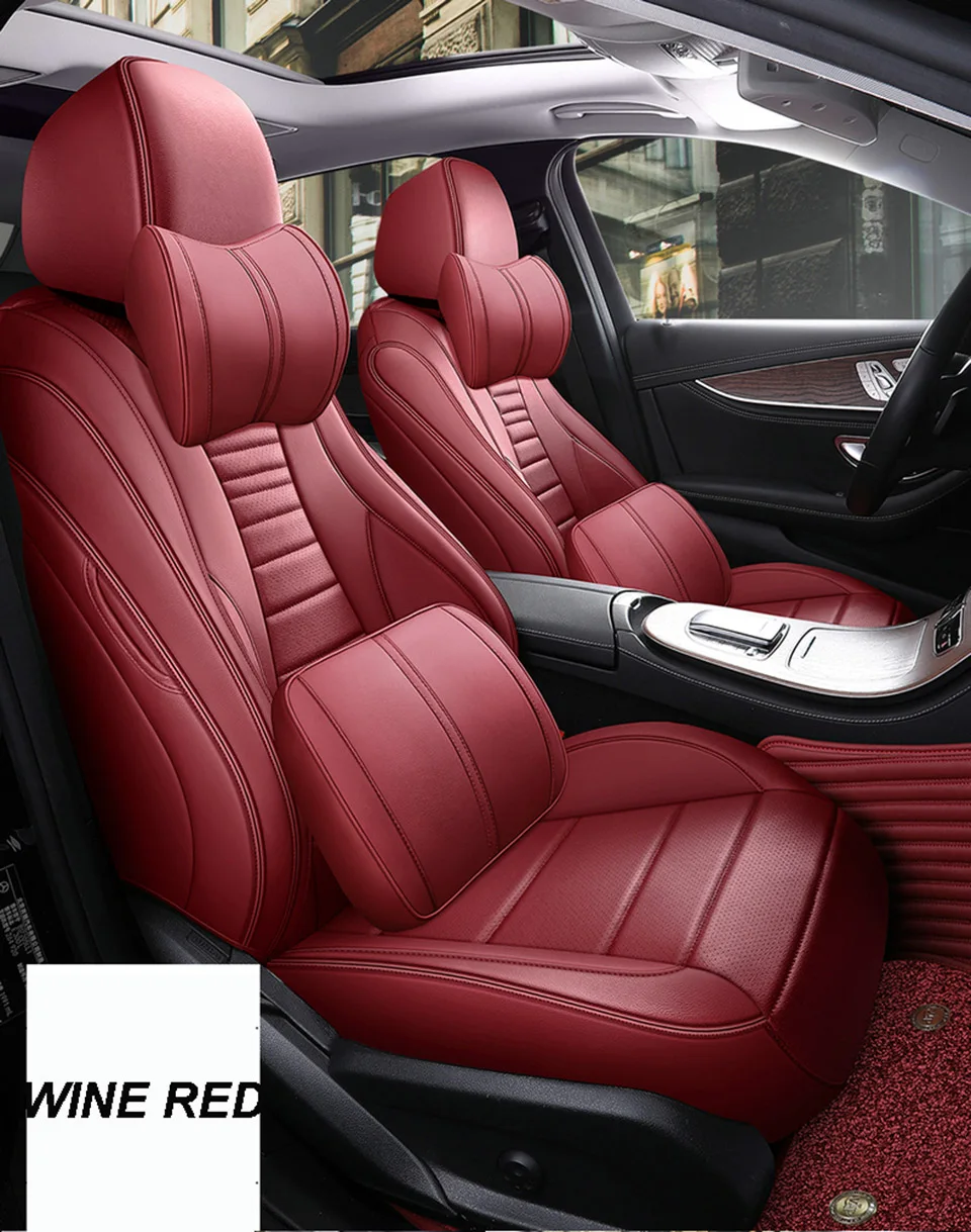 2セット メルセデスベンツ Benz AMG 車用 シートカバーセット シート シートクッション 座布団 蒸れない シートカバー座席の背もたれ 車用シートカバーセット メルセデスベンツCクラスC200 C260 C300 C180