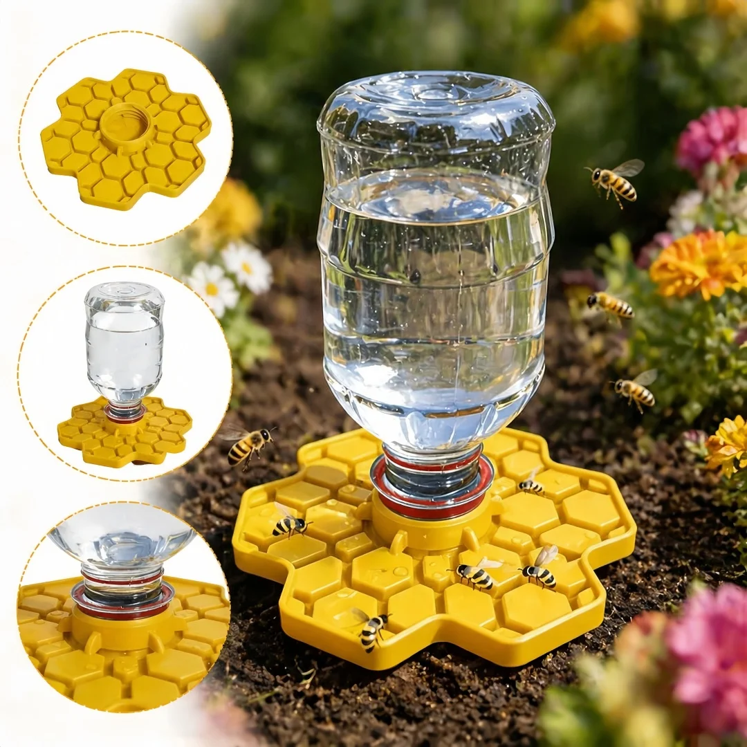 Honeycomb Bee Hydration Station - Eco-Friendly Bee Watering Solution