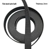 Flat Belts For Fitness Equipment Steel Wire Core Sturdy Transmission Belt Power Machine Elevator Belting Thickness 2mm,W 20~40mm 1