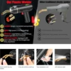 200W Cordless Plastic Welder Plastic Weld Kit with 4 Tpyes Hot Staples Plastic Welding Machine Tool 5.0Ah Rechargeable Battery 6