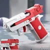 Hot Mini Desert Eagle Mechanical Continuous Firing Water Gun Small Pistol Summer Outdoor Beach Poor Toy Shoot Water Gun for Kids 4