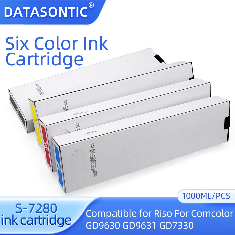 

Compatible Cartridge For Riso Comcolor GD9630 GD9631 GD7330 Inkjet Printer With S-7280 7281 7282 7283 7284 7313 Ink Cartridge