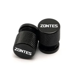 Premium Motorcycle Tire Valve Stem Cover Caps (Black)