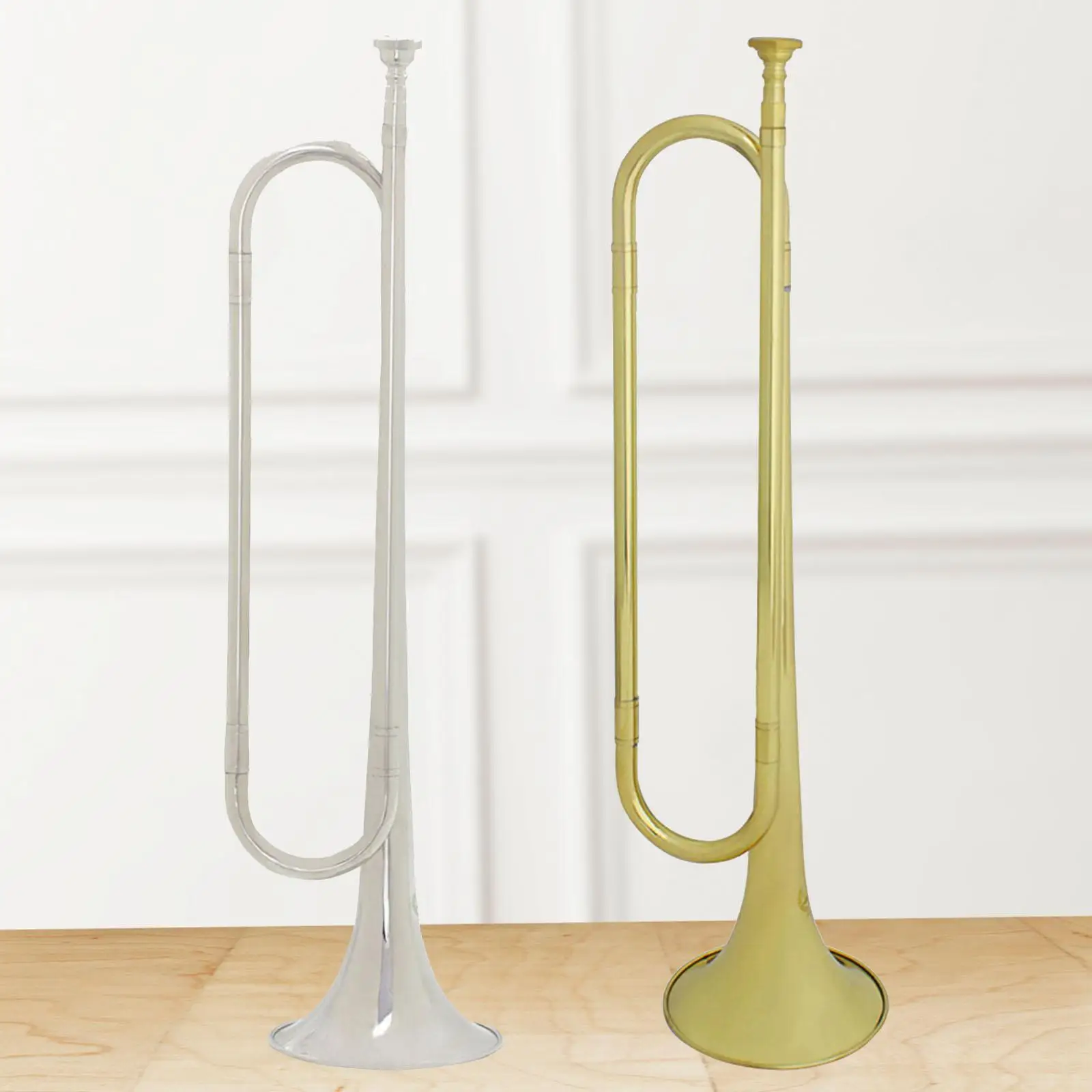 B Flat Bugle Music Instrument Scouting Trumpet Bugle for Orchestra Band