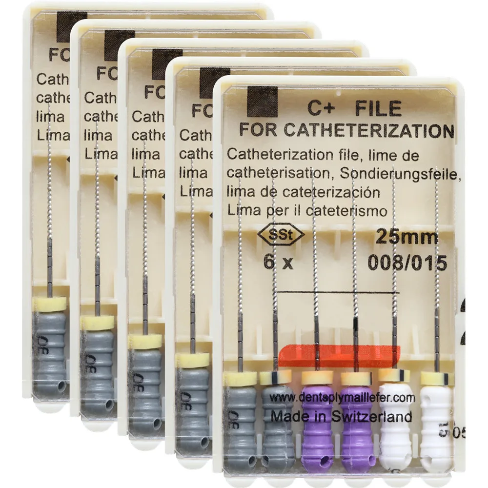5-Packs-21-25mm-Dental-C-FILE-For-Catheterization-Endo-Root-Canal-Files ...