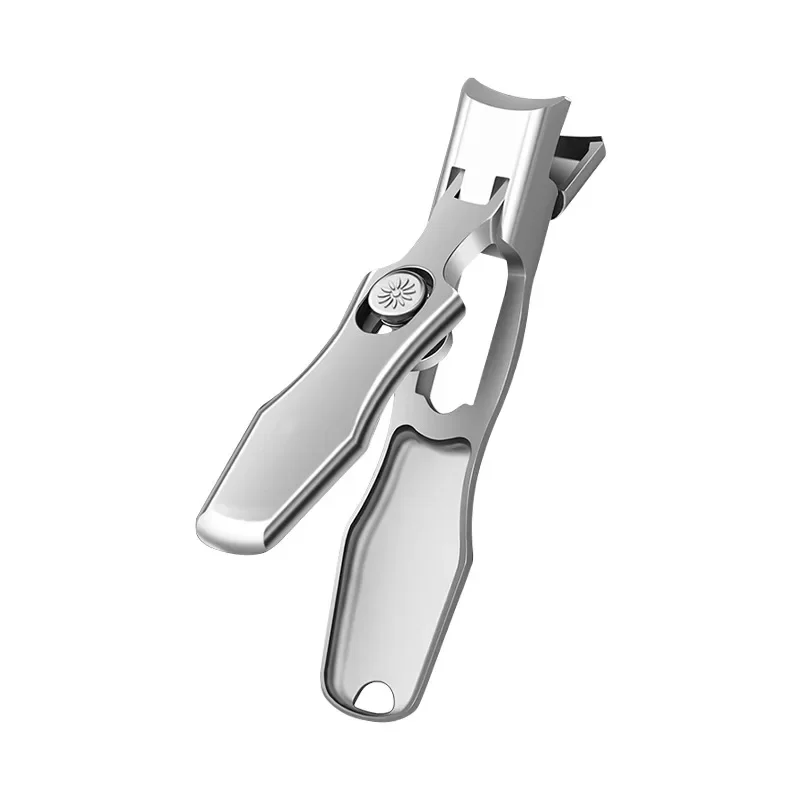 Large Opening Toe Clipper Stainless Steel Splash-Proof Nail Clipper Portable Dead Skin Removal Pedicure Cuticle Trimmer