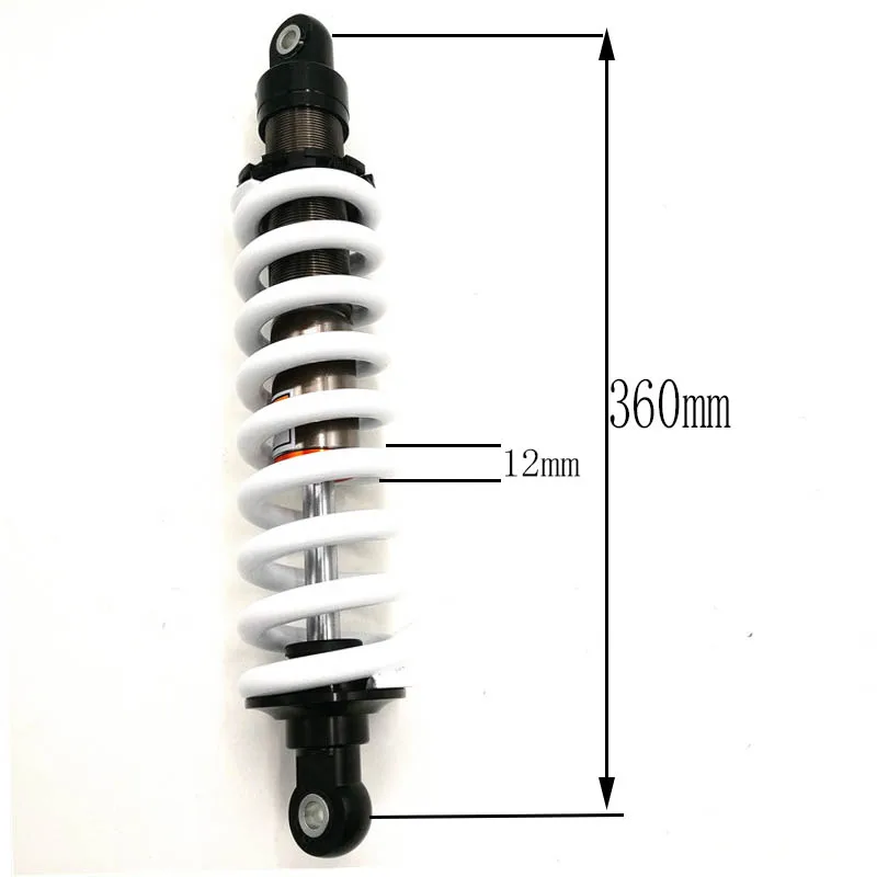 360mm de comprimento, Após o choque para BSE T8