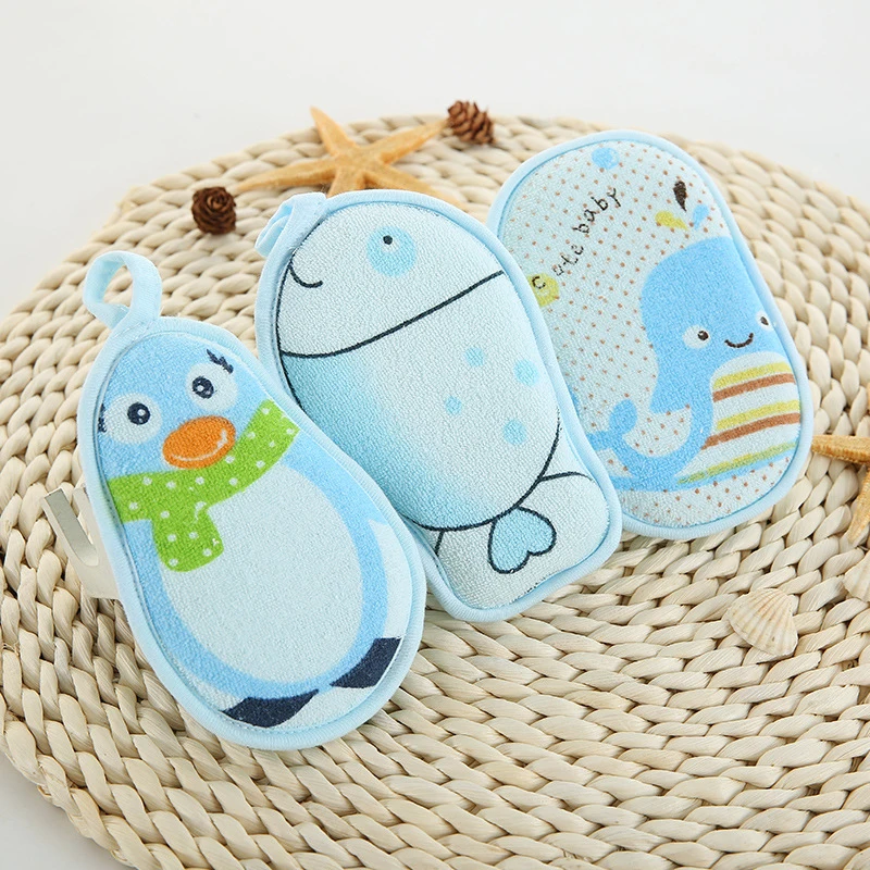 

Baby Bath Cotton Bath Products Rub Sponge Newborn Wash Soft Toiletries