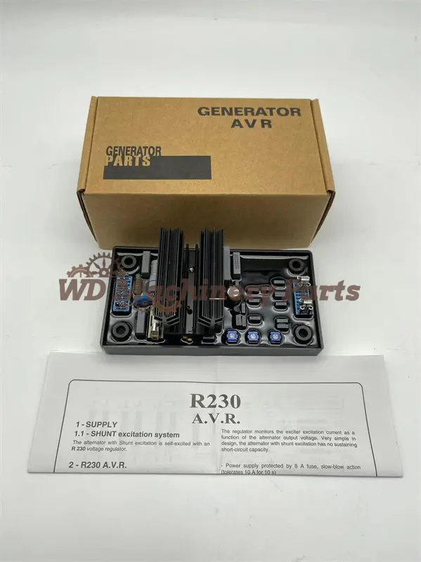 

R230 AVR Automatic Voltage Regulator For Leroy Somer Generator