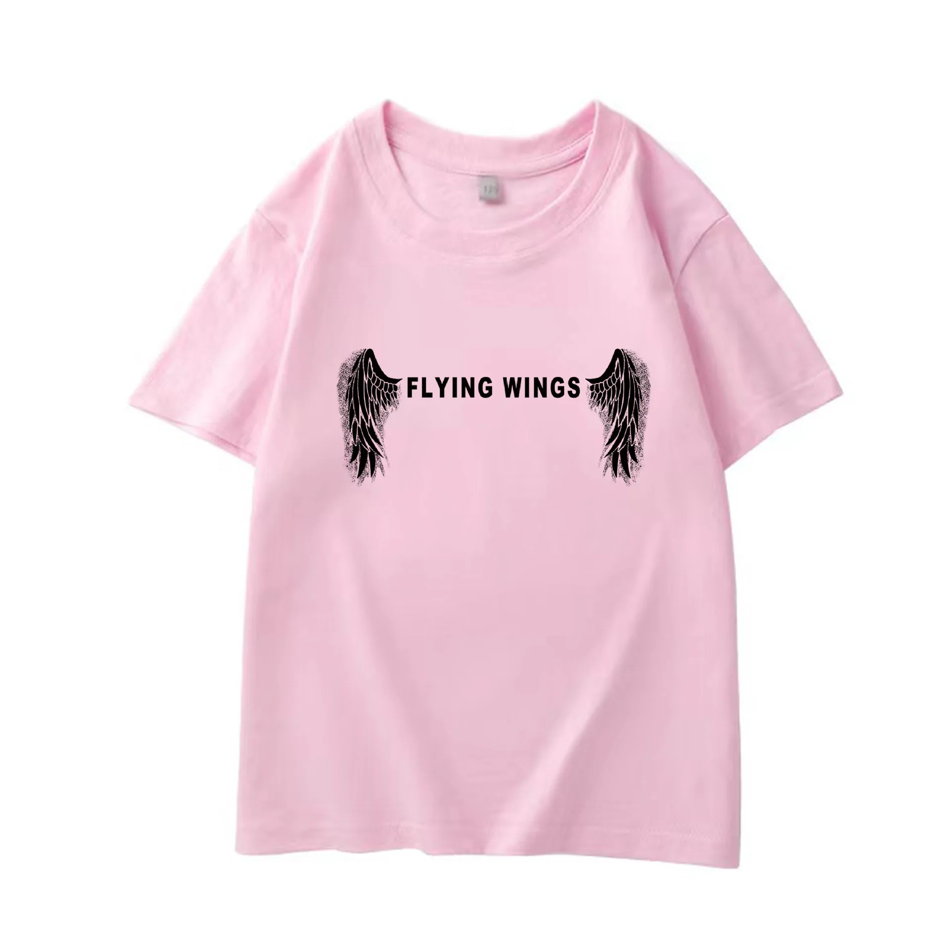 Flying Wings Children's Short sleeve Cotton T-shirt Summer new children's top boys big children's cotton summer summer trend 4
