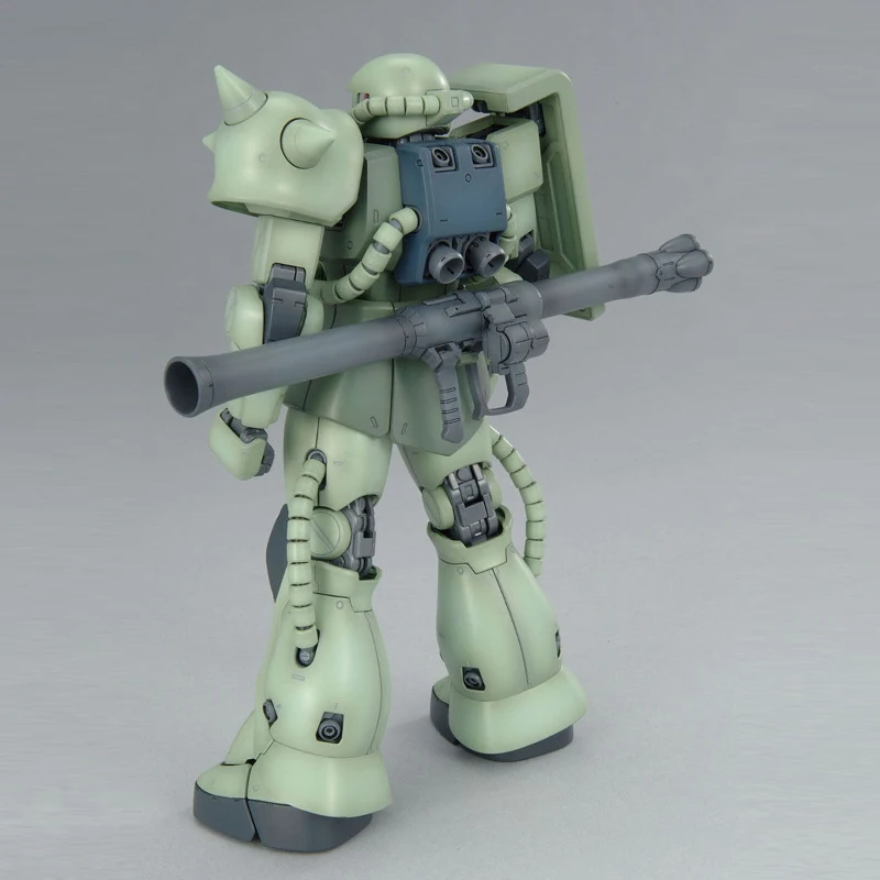 BANDAI Gundam Model Kit MG 1/100 MS-06F Zaku II New Mobile Report