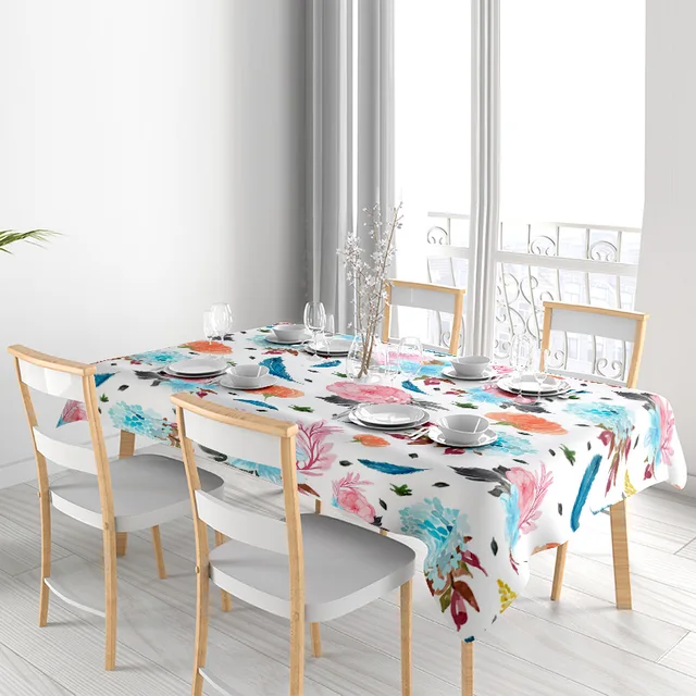 Romantic Floral Tablecloth 3