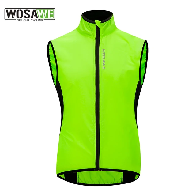 Mtb bike wind jacke, reflektierende weste