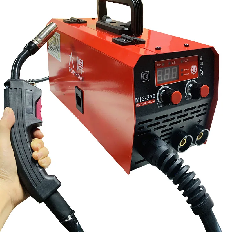 220V Gas-free Carbon Dioxide Gas Shielded Welding Machine All-in-one Machine Small Second Welding Household Gasless welding machine