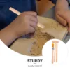 3 Sets Kids Digging Tools Wooden Hammer Brush Chisel Toddler Woody Toy Archaeological Excavation Kit Pretend Play Educational 4