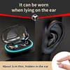 Sleep Invisible Earphone Mini Hidden Headphones In Ear IPX5 Waterproof Wireless Bluetooth Earbuds with Mic HIFI Music Headset 4
