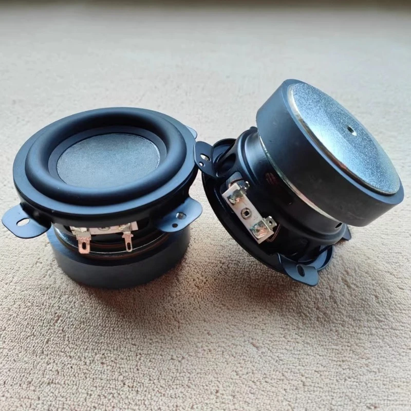 SOTAMIA 2Pcs 3.5 Inch Subwoofer Audio Speaker 4 Ohm 50W DIY Bluetooth Speaker Hifi Music Loudspeaker for Harman Caton Citation