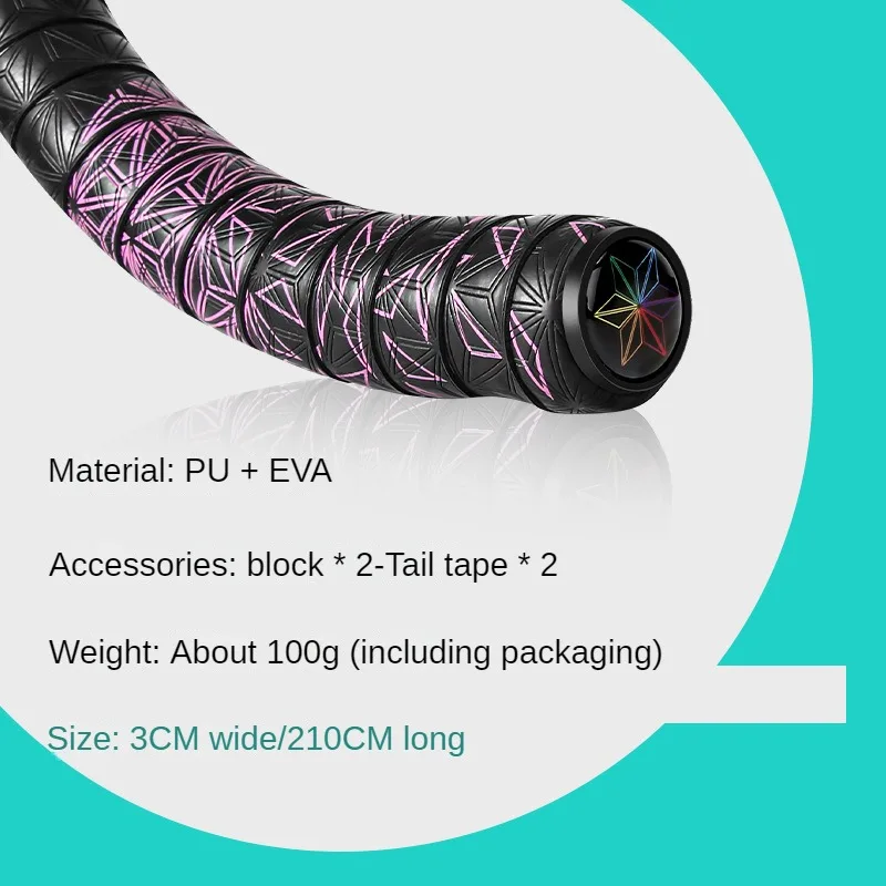Road Bike Handlebar Tape EVA Speed Grip Strap Cycling Anti-slip Handle Plug Bicycle Accessories 2 Bar Plug bike handlebar tape bicycle handlebar strap bike accessory