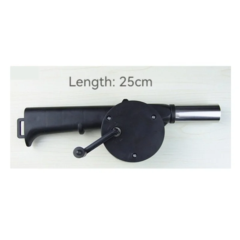 Hand Blower Air Blower Barbecue Blower Factory direct outdoor barbecue hair dryer portable manual blower Hand crank blower BBQ tools
