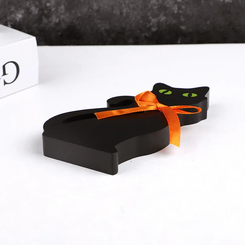 3/1pcs Halloween Ghost Pumpkin Wooden Ornaments Table Sign Halloween Party Favors Gift Festive Party Home Decoration Supplies