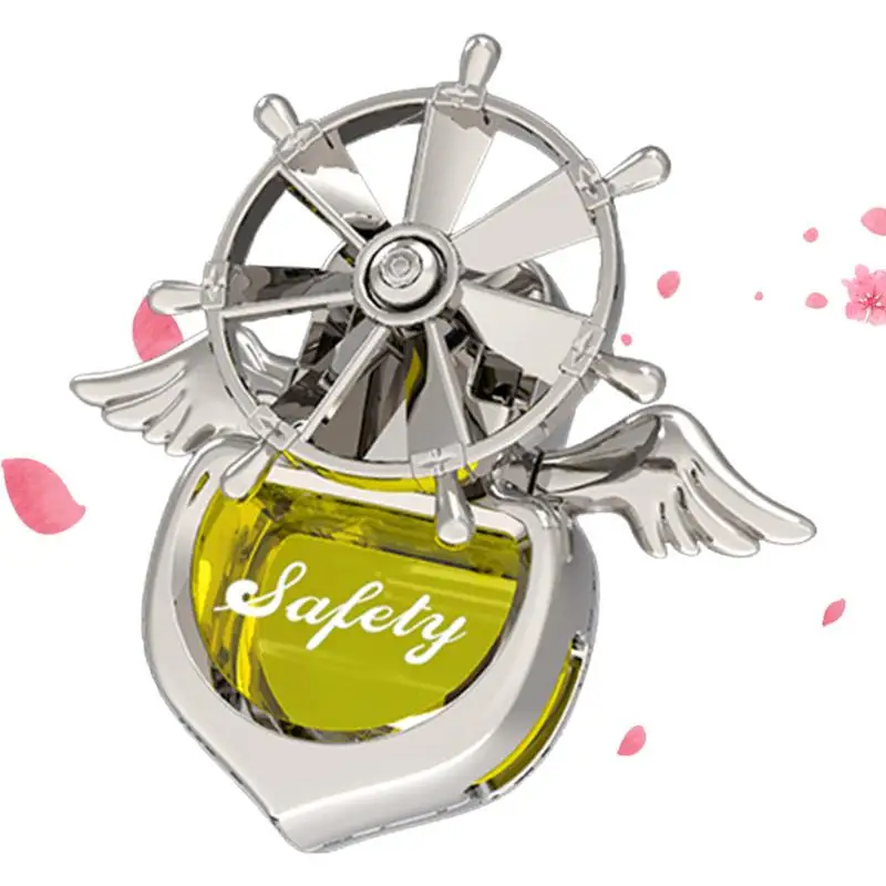 

Автомобильный диффузор, освежитель воздуха для автомобиля с вращающимися крыльями, ароматические зажимы для вентиляционных отверстий для автомобиля, украшение и подарок для женщин и мужчин на день рождения