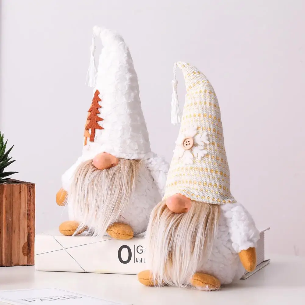 

Модная Кукла-Гном для пожилых, легкая мини-кукла Рудольфа, карликовая Рождественская кукла на дерево