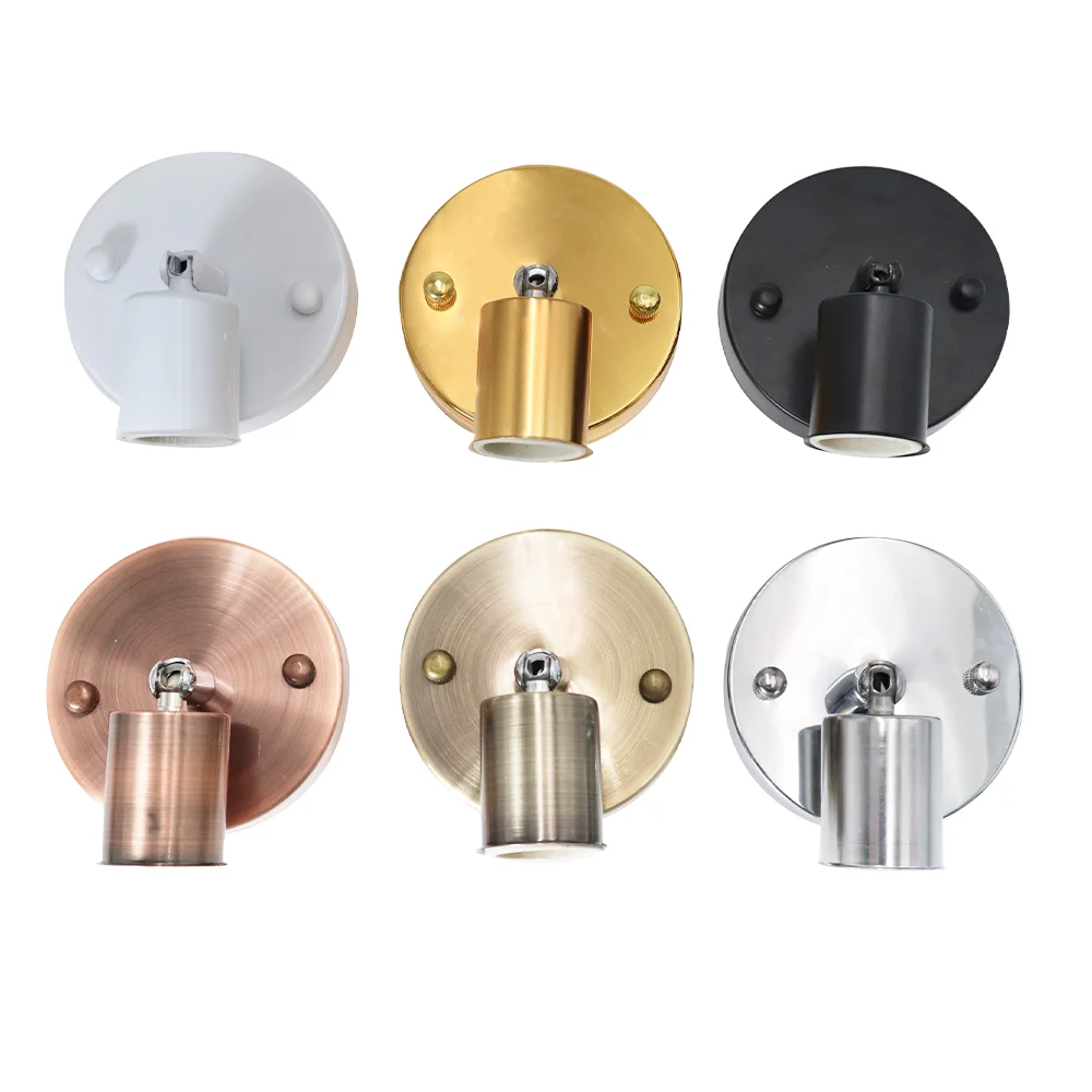 Wall sconces light wall lamp light socket 180 degree steering E27 dining room living room