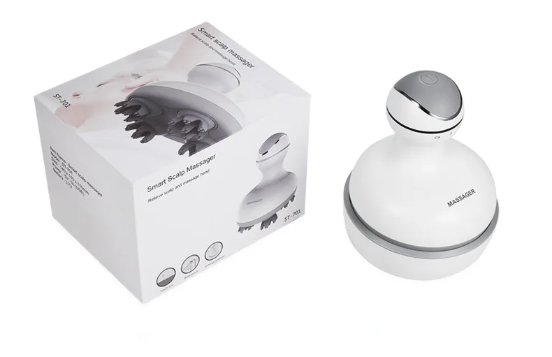 Electric Cordless Hair Scalp Massager for Hair Growth & Stress Relief