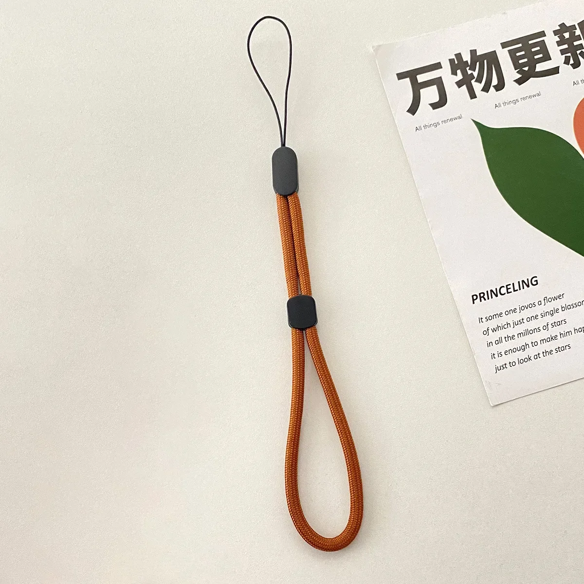 Versatile Red Adjustable Wrist Lanyard for Electronics and Accessories