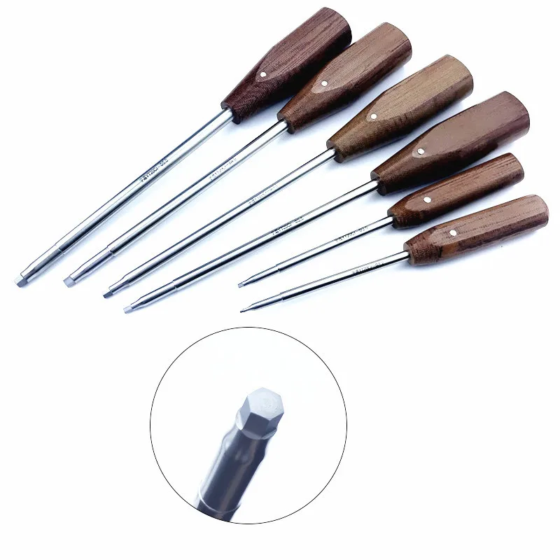 

Best 9pcs/set Bone Screwdriver Hex Heads Veterinary orthopedics Instruments