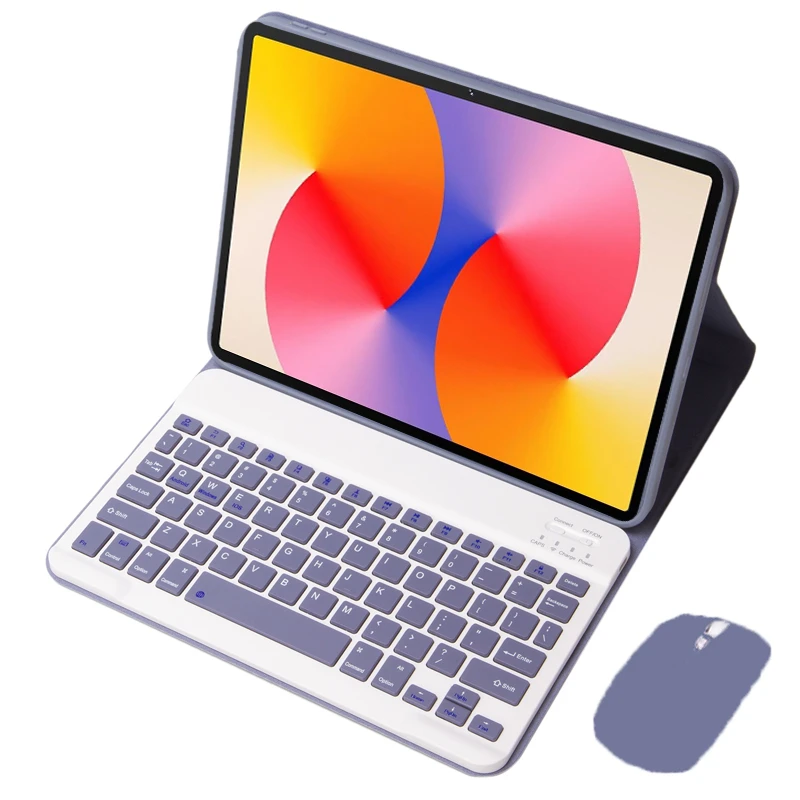 Premium Tablet Keyboard Case Stand with Detachable Keyboard - 12.7 Inch Coverage