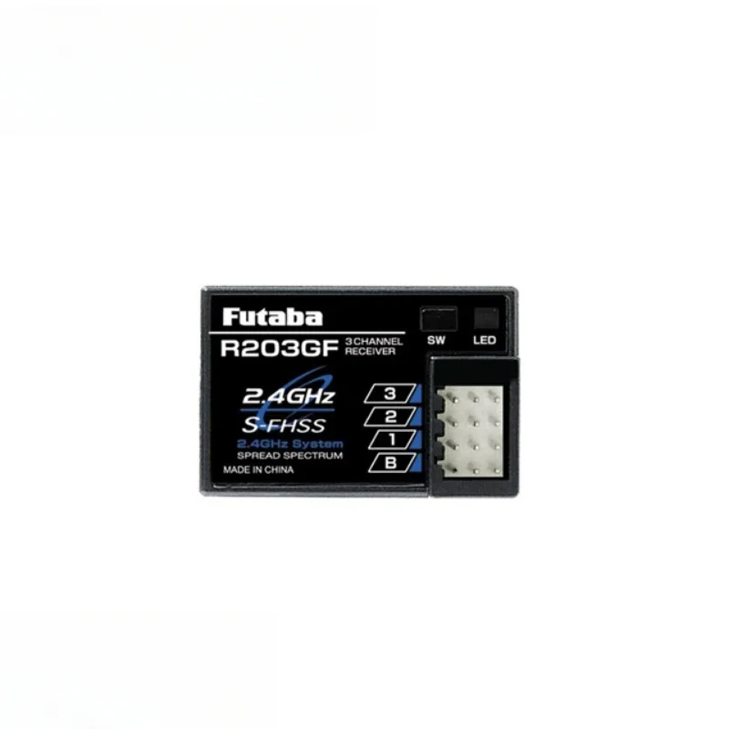 FUTABA R203GF S-FHSS 2.4G Высоковольтный трехканальный приемник для транспортных средств и кораблей thumbnail 2