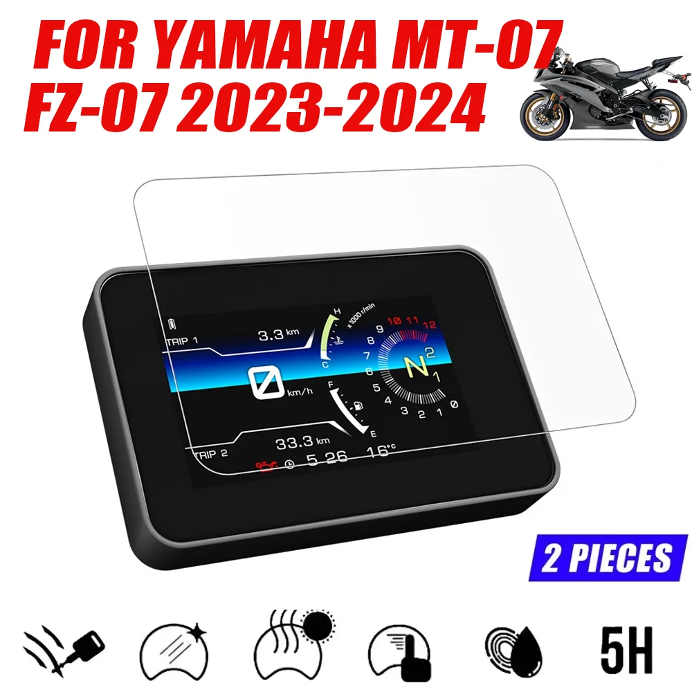 Dashboard Screen Protector Instrument Film for YAMAHA MT 07 MT07 FZ-07 MT-07 Motorcycle Accessories