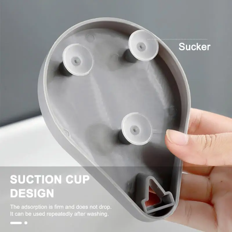 Sink Sponge Holder 1pc Leaf Shape Soap Holder Kitchen Dish Sponge Storage Tray Soap Box Bathroom Holder Case Bathroom Supplies Kitchen Gadgets