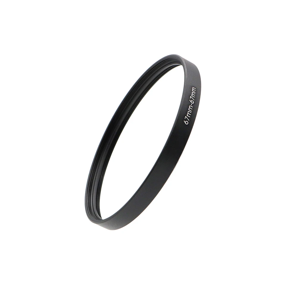 Anello Adattatore Per Filtro - 67 Mm Maschio To 52 Mm Femmina, Nero
