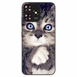 Cute Silicone TPU Soft Protective Case - Lovely Design, Shockproof Bumper Cover for Blade A75 4G (R20.CH.251)