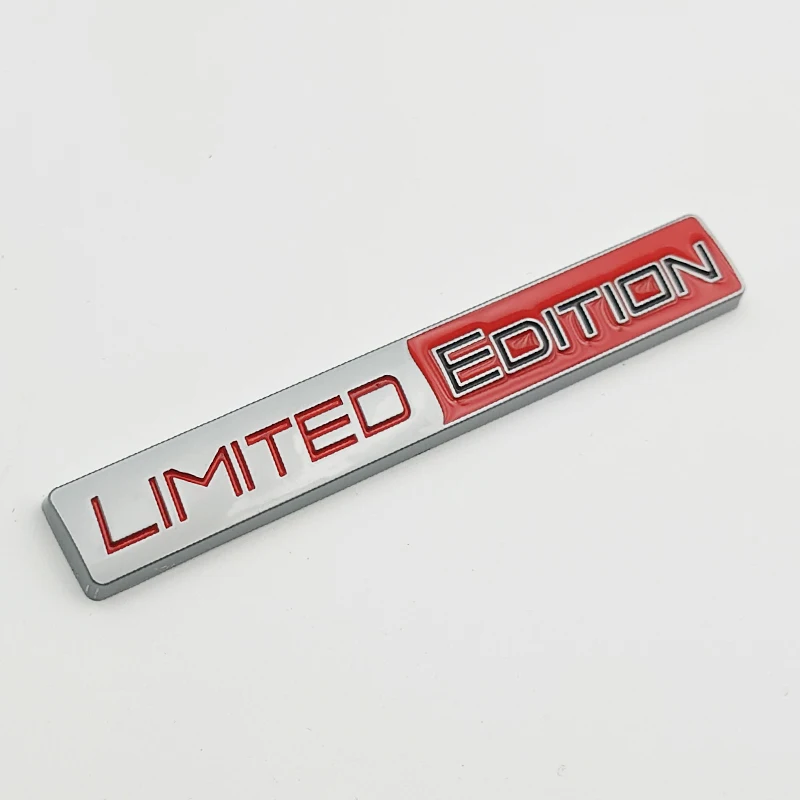 Limited Edition 3D Metal Racing Emblem Badge Sticker