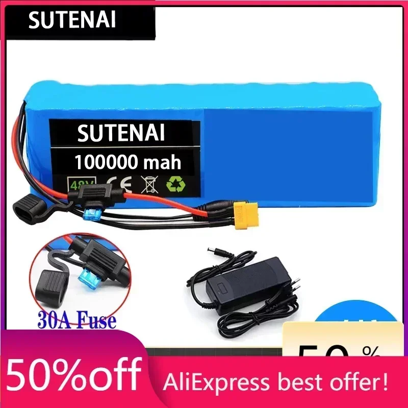 

Long-Lasting 13S3P 48V100Ah Electric Vehicle 18650 Lithium Battery Pack with Safety Features