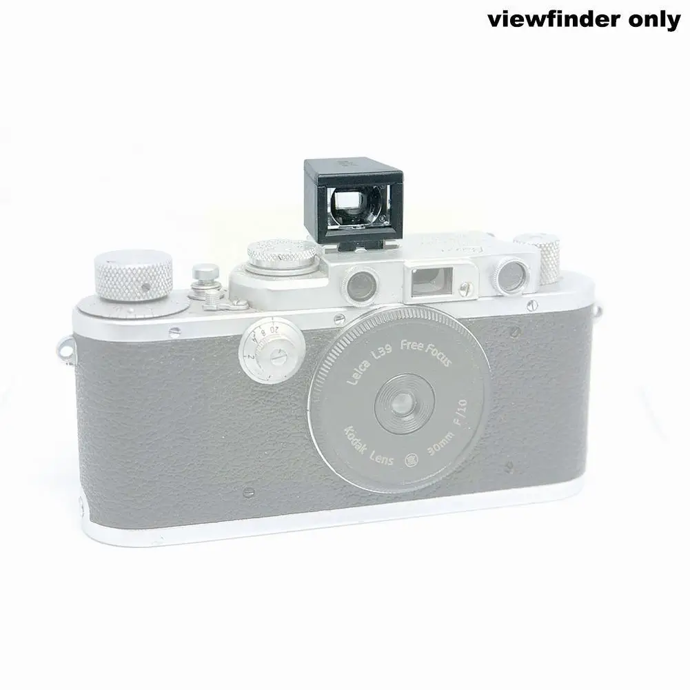 28mm 35mm Optical Viewfinder Cold Hot Shoe 135 Full Frame No Border External Wide-angle for Gr3 Dp1 Y2y8