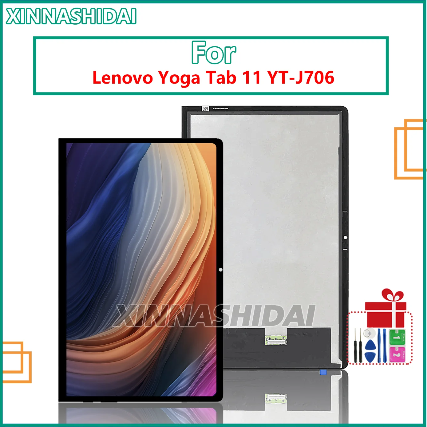 LCD Touch Screen Display Replacement For Lenovo Yoga Tab 11 YT-J706 / YT-J706F / YT-J706X