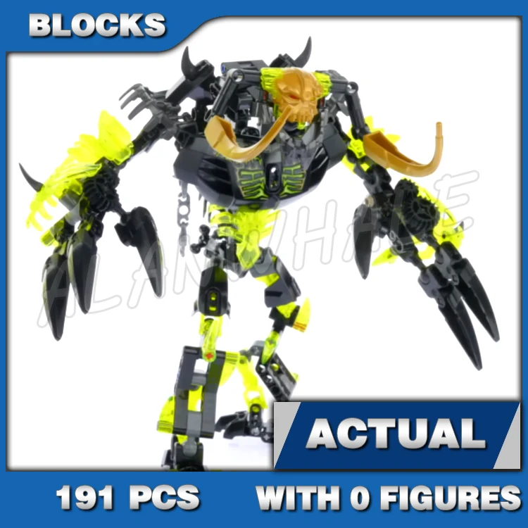 

191pcs Bionicle Umarak the Destroyer Elemental Beast Mask Ancient Creature 614 Building Block Toys Compatible With Model