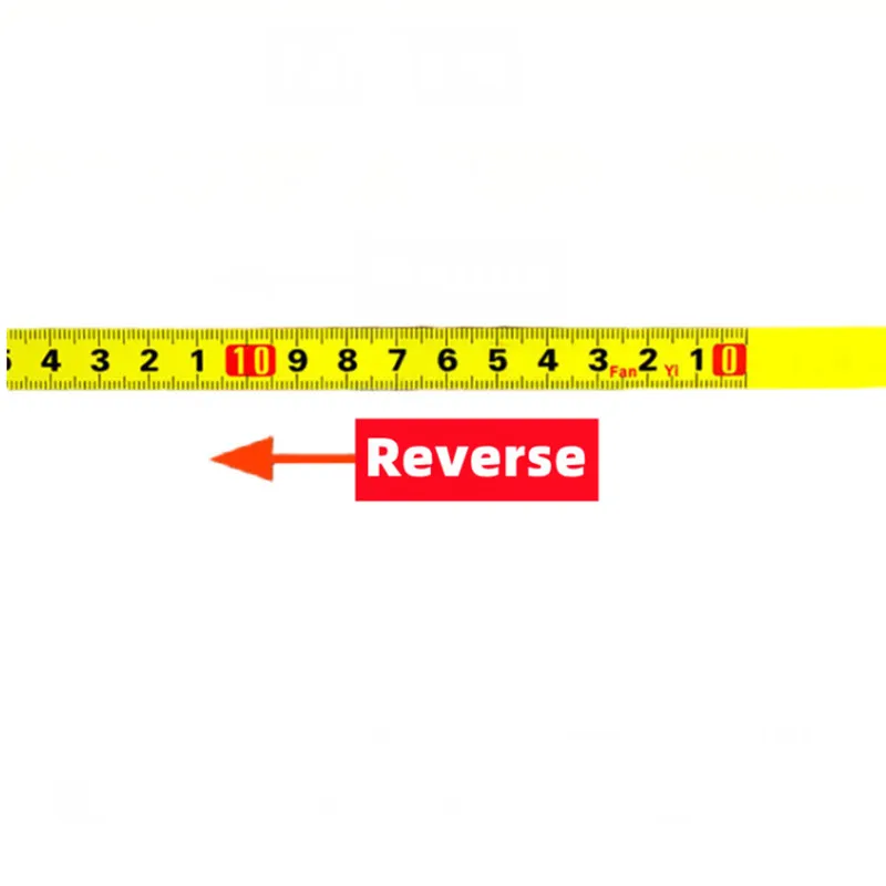 Adhesive Stainless Steel Metric Measuring Tape - Rust-Proof & Durable