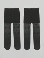 2 paires de collants d'été pour bébés filles, Leggings fins, bas en maille en forme de cœur d'amour, petite princesse, bonneterie blanche serrée et douce 2