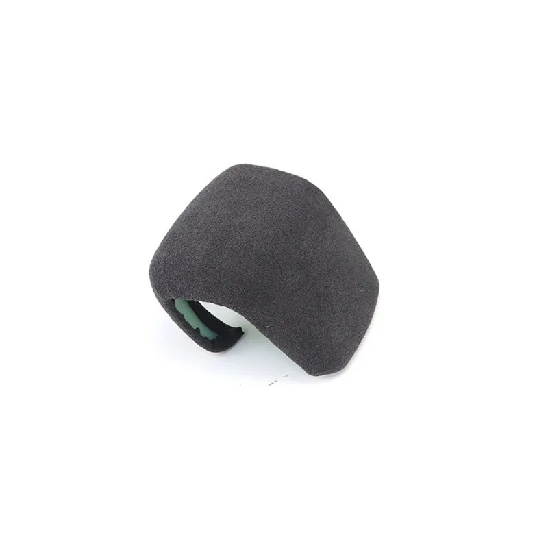 Alcantara Fabric Car Gear Shift Knob Sticker Cover Moulding Trim For Byd Song Pro Dmev 2019 2020 2021 Black Red