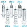 1ML-550ML 30/50cm1M Hose Pet Feeding Large Capacity Syringes Measuring Washable Plastic Injector Reusable Pump Nutrient Syringe 2