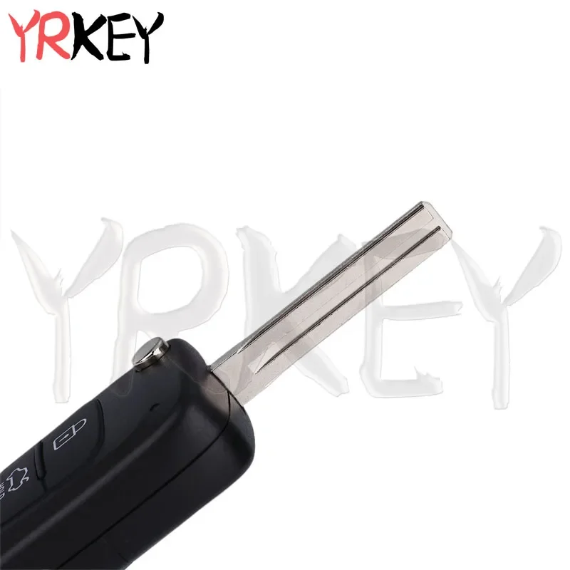 Car Flip Folding Key Case Housing For Hyundai For Kia Picanto Ceed Cerato Sportage K2 K5 Rio 3 Remote Car Key Fob Shell Cover