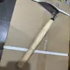 Composite Steel Long Neck Bend Handle Sickle Multi-functional Hand-held Weeding Sickle Hoe Outdoor Gardening Hand Tool 3