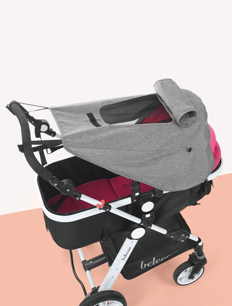 Baby Stroller Sun Shade Sun Visor Carriage Canopy Cover for Prams Stroller Accessories Car Seat Buggy Pushchair Cap Cart Awnings baby trend jogging stroller accessories