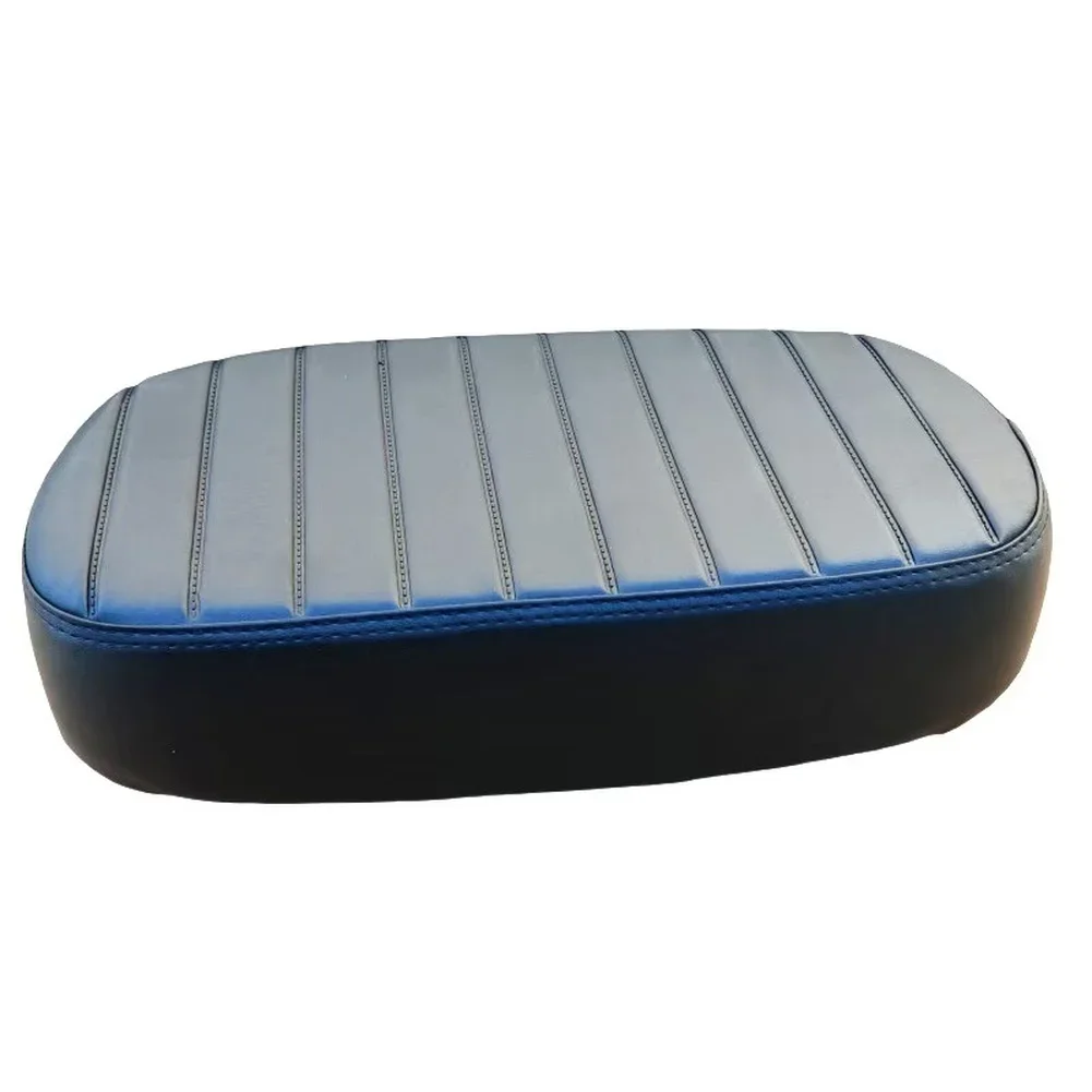 전기 자전거용 두꺼운 PU 가죽 시트 패드, 산악 및 로드 자전거 랙에 적합, 34x17x7.5cm, 등받이 옵션 포함